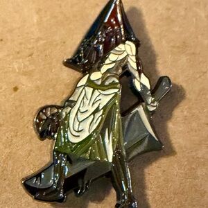 Silent Hill 2 Pyramid Head enamel pin